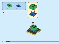 LEGO 40804 instructions page 6 – build guide