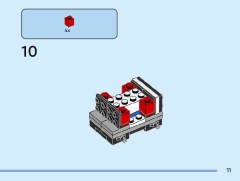 LEGO 40804 instructions page 11 – build guide