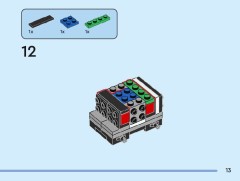 LEGO 40804 instructions page 13 – build guide