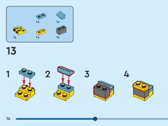 LEGO 40804 instructions page 14 – build guide