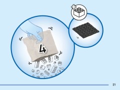 LEGO 40804 instructions page 21 – build guide