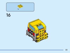 LEGO 40804 instructions page 23 – build guide