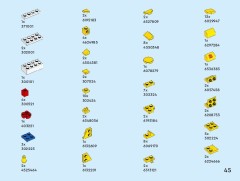 LEGO 40804 instructions page 45 – build guide