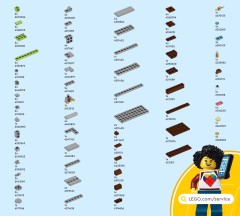 LEGO 40805 instructions page 135 – build guide