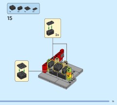 LEGO 40805 instructions page 15 – build guide