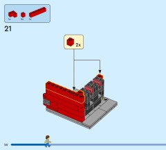 LEGO 40805 instructions page 20 – build guide