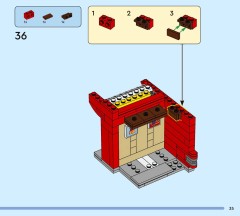 LEGO 40805 instructions page 35 – build guide