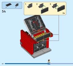 LEGO 40805 instructions page 48 – build guide