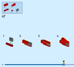 LEGO 40805 instructions page 62 – build guide