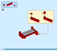 LEGO 40805 instructions page 70 – build guide