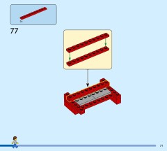 LEGO 40805 instructions page 71 – build guide