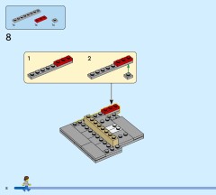 LEGO 40805 instructions page 8 – build guide