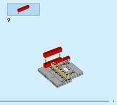 LEGO 40805 instructions page 9 – build guide
