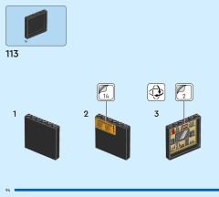 LEGO 40805 instructions page 94 – build guide