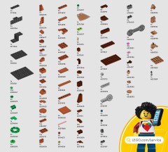 LEGO 40806 instructions page 107 – build guide