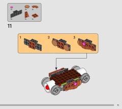 LEGO 40806 instructions page 11 – build guide