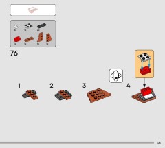 LEGO 40806 instructions page 43 – build guide