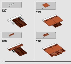 LEGO 40806 instructions page 68 – build guide