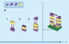 LEGO 40807 instructions page 105 – build guide