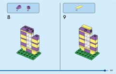 LEGO 40807 instructions page 107 – build guide