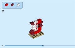 LEGO 40807 instructions page 34 – build guide