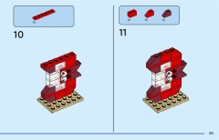 LEGO 40807 instructions page 35 – build guide
