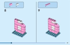 LEGO 40807 instructions page 63 – build guide