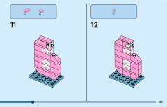 LEGO 40807 instructions page 65 – build guide