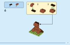 LEGO 40807 instructions page 7 – build guide