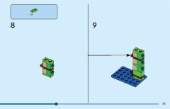 LEGO 40807 instructions page 73 – build guide
