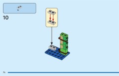 LEGO 40807 instructions page 74 – build guide