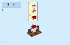 LEGO 40807 instructions page 84 – build guide