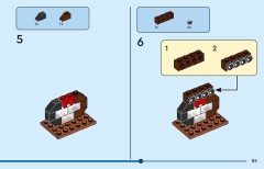 LEGO 40807 instructions page 85 – build guide
