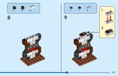 LEGO 40807 instructions page 87 – build guide