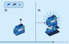 LEGO 40807 instructions page 99 – build guide