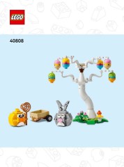 LEGO 40808 instructions page 1 – build guide