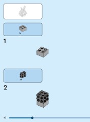 LEGO 40808 instructions page 10 – build guide