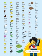 LEGO 40808 instructions page 43 – build guide