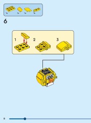 LEGO 40808 instructions page 8 – build guide