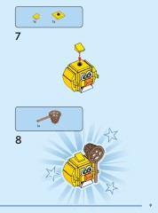 LEGO 40808 instructions page 9 – build guide