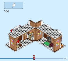 LEGO 40809 instructions page 107 – build guide