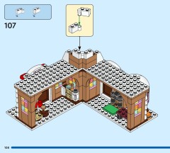 LEGO 40809 instructions page 108 – build guide