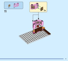 LEGO 40809 instructions page 11 – build guide