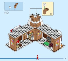 LEGO 40809 instructions page 111 – build guide