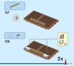 LEGO 40809 instructions page 137 – build guide