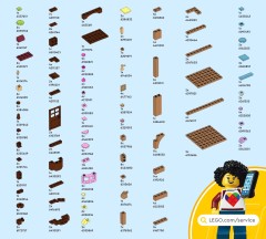 LEGO 40809 instructions page 143 – build guide