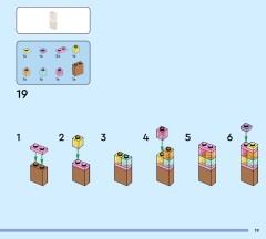 LEGO 40809 instructions page 19 – build guide