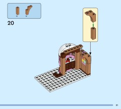 LEGO 40809 instructions page 21 – build guide