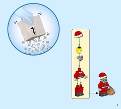 LEGO 40809 instructions page 3 – build guide