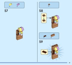 LEGO 40809 instructions page 61 – build guide
